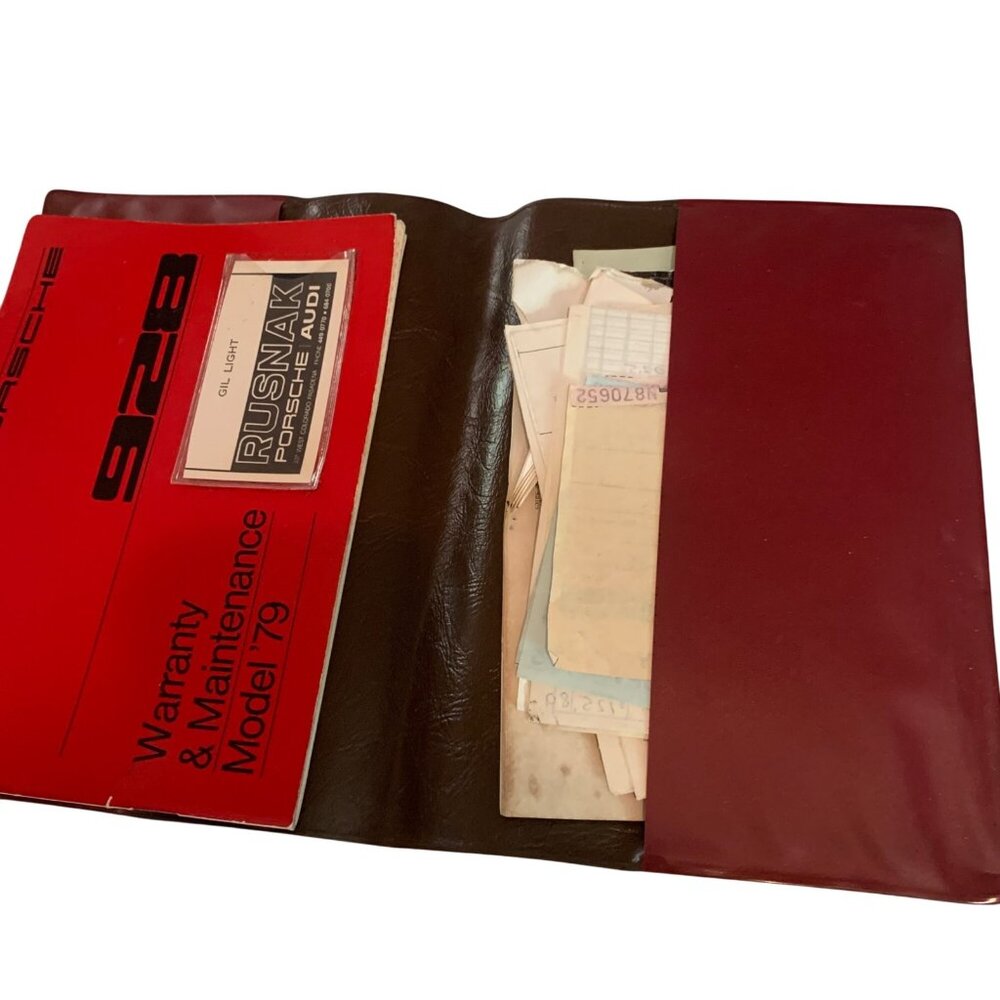 1979 Porsche 928 Warranty Maintenance Manual Blaupunkt Skematics Dealer Sticker - Picture 2 of 16